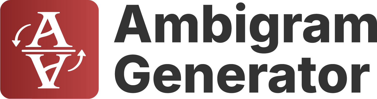 Ambigram Generate logo